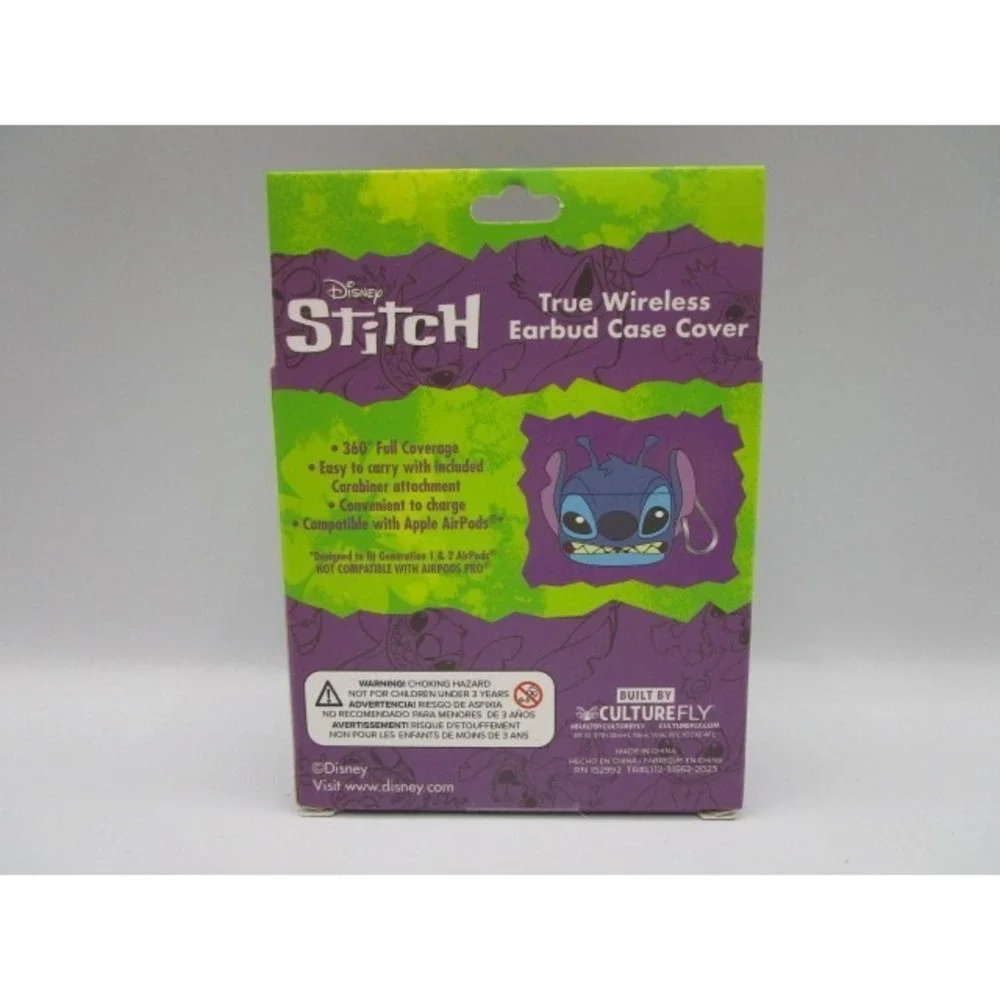 Disney Stitch True Wireless Earbud Case Cover